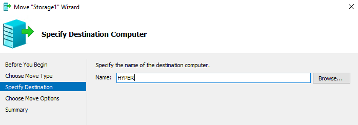 rapid recovery powershell for hyper v export